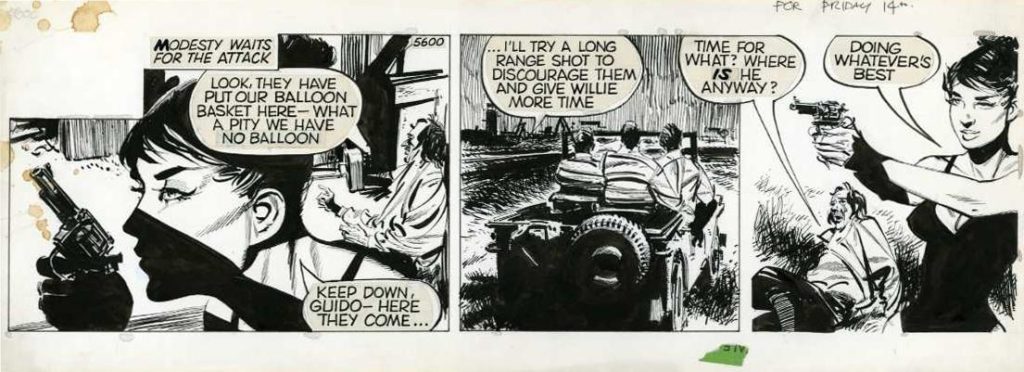 Modesty Blaise by Neville Colvin