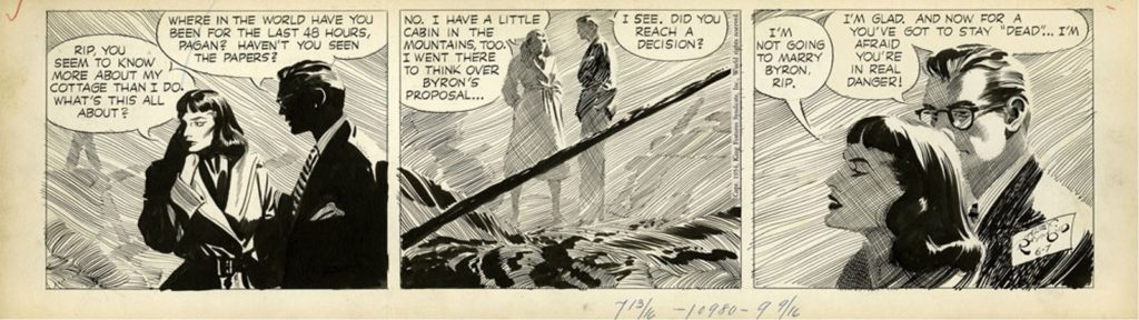 Rip Kirby by Alex Raymond